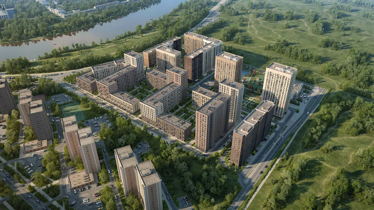 ЖК Лосиноостровский парк — вид комплекса