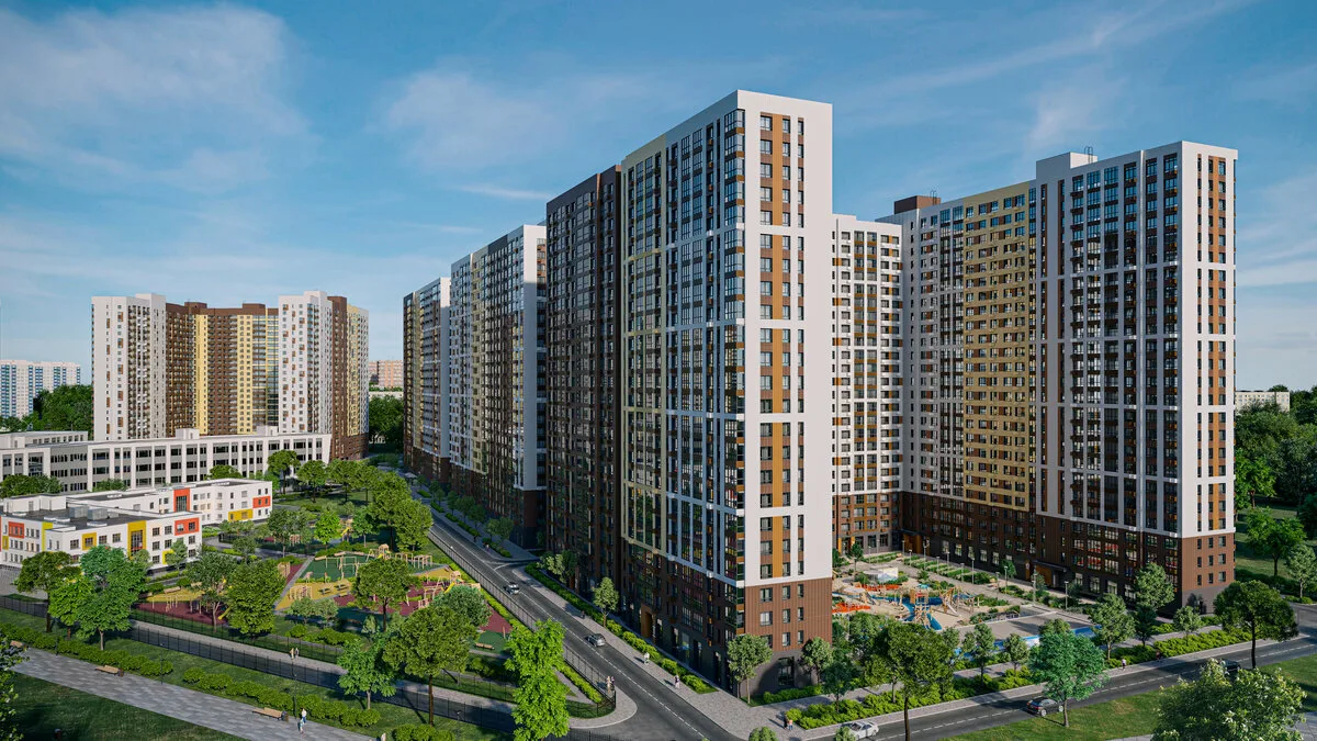 ЖК Томилино Парк — корпуса