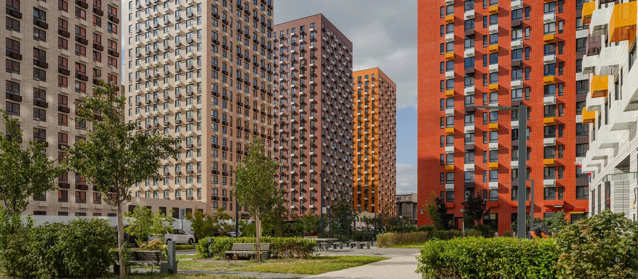 ЖК Волжский парк — фасад
