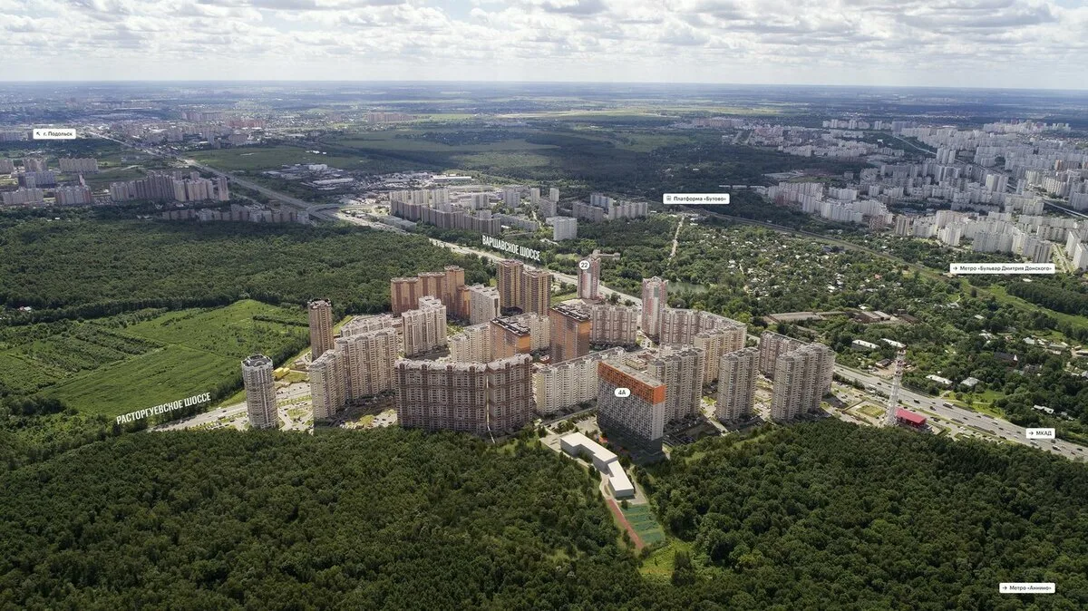ЖК Восточное Бутово, внешний вид